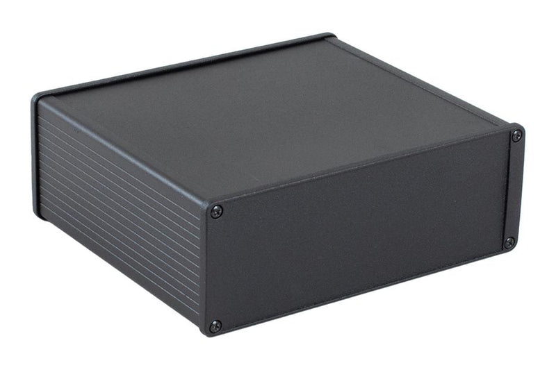 Hammond 1457U1601EBK Enclosure EMI/RFI BOX Aluminium Black New