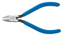 Klein Tools D257-4C Plier Spring Loaded Diagonal Semi-Flush 12.7 mm Jaw Length 108 Overall