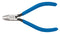 Klein Tools D257-4C Plier Spring Loaded Diagonal Semi-Flush 12.7 mm Jaw Length 108 Overall