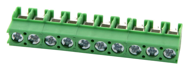 Phoenix Contact PT15/10-5.0-H PT15/10-5.0-H Wire-To-Board Terminal Block 5 mm 10 Ways 26 AWG 16 1.5 mm&Acirc;&sup2; Screw