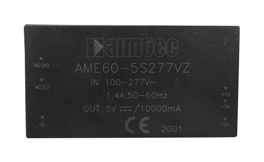 Aimtec AME60-12S277VZ-ST Power Supply AC-DC 12V 5A