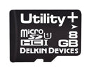 Delkin Devices S308APGE9-U1000-3 Flash Memory Card MLC Microsdhc UHS-1 Class 10 8 GB Utility+ Series