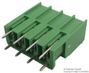 Phoenix Contact PCV 4/4-G-7.62 PCV 4/4-G-7.62 Terminal Block Vertical Header 7.62 mm 4 Ways 20 A 630 V Through Hole