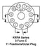 POTTER&amp;BRUMFIELD - TE Connectivity KRPA-14DG-48 KRPA-14DG-48 Relay 3PDT 240VAC 10A