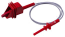 CAL Test Electronics CT3018-100-2 CT3018-100-2 Lead Alligator CLIP-4MM Plug RED