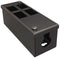 TUK MGOP4 Conduit Fitting GOP Box 4 Way Steel Black 175 mm