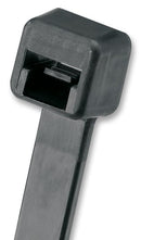 PANDUIT PLT1.5I-M100 Cable Tie, PP (Polypropylene), Black, 142 mm, 3.6 mm, 35 mm, 18 lb