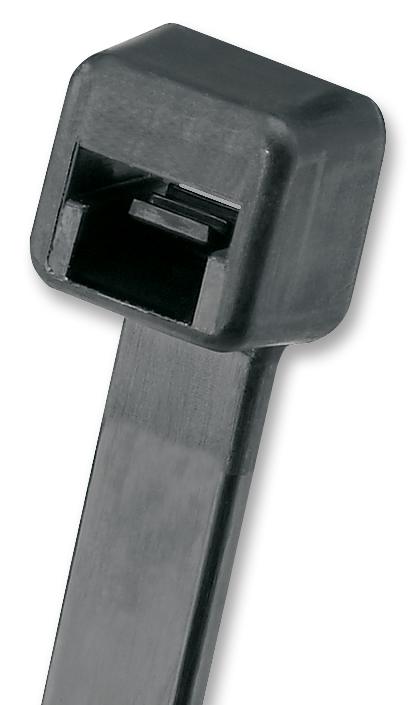 PANDUIT PLT2S-M100 Cable Tie, PP (Polypropylene), Black, 188 mm, 4.8 mm, 47.8 mm, 50 lb