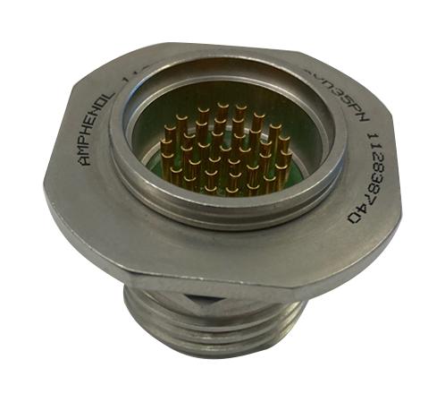 Amphenol Aerospace D38999/23YE35PN D38999/23YE35PN Circular Conn Rcpt 17-35 JAM NUT