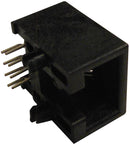 MOLEX 85503-5001 Modular Jack, High Speed, Right Angle, 8/8, Cat 5e, THT, Gold (Au), Tin (Sn) over Nickel (Ni)