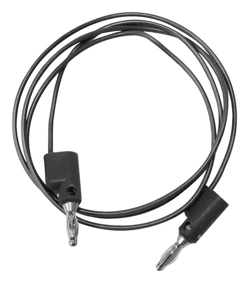 Mueller Electric BU-2020-A-24-0 Banana Test Lead 4mm Stackable Plug 24 " 609.6 mm Black