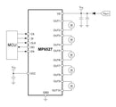 Monolithic Power Systems (MPS) MP6527GF-P Motor Driver DC Half Bridge 10 Output 5.5 V to 40 TSSOP-EP-28 -40 &deg;C 125