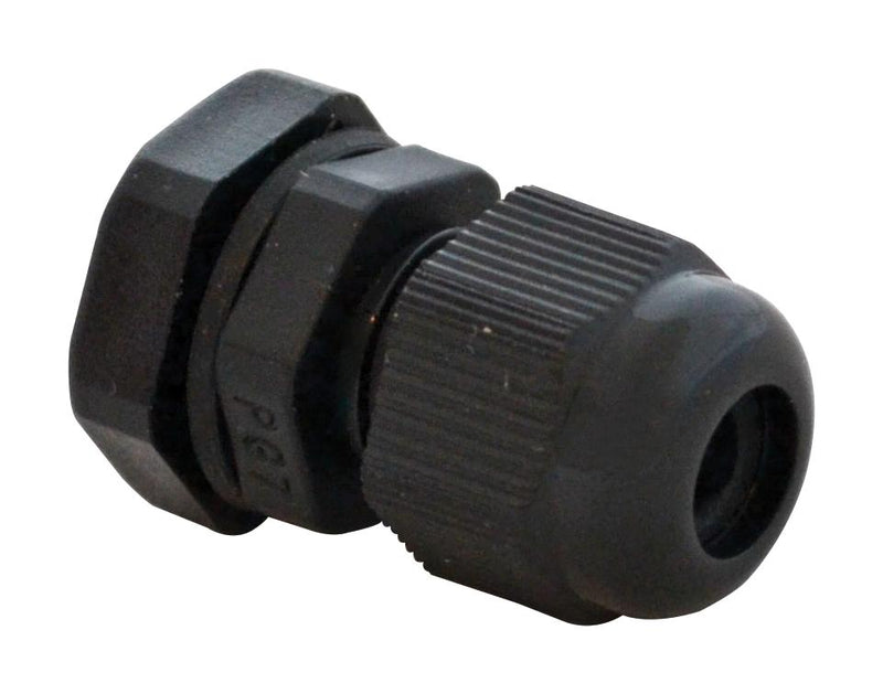 BUD Industries IPG-2227 Cable Gland Nylon 6MM Black