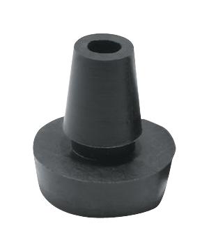 Essentra Components (FORMERLY RICHCO) POF-12664 Bumper / Feet Press Fit Thermoplastic Elastomer 8.12 mm Round Black POF Series