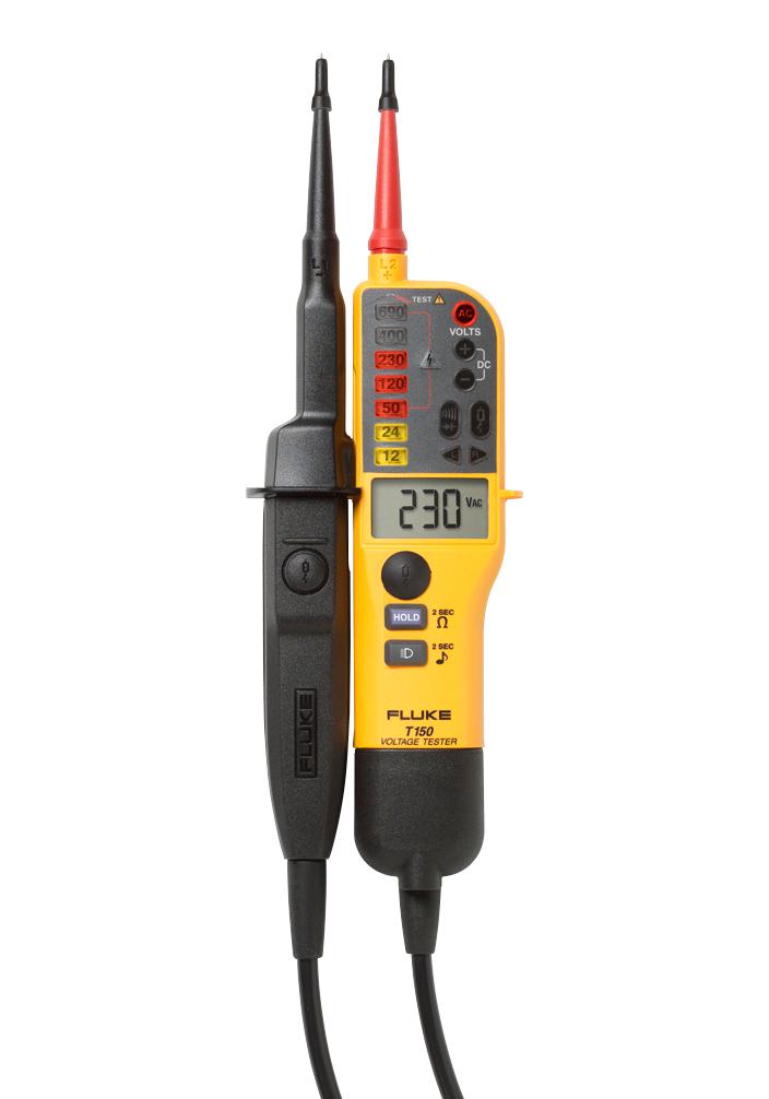 Fluke FLUKE T150/VDE FLUKE T150/VDE Voltage Tester 12V to 690V LCD -15 &deg;C 45