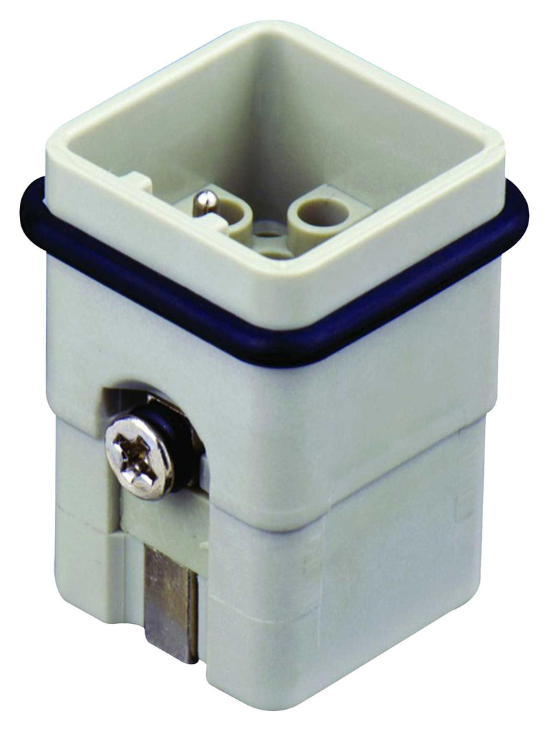 TE Connectivity T2080122101-000 Heavy Duty Connector HQ Insert 12+PE Contacts H3A Plug Crimp Pin - Not Supplied