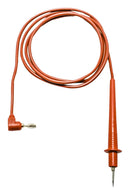 Mueller Electric BU-2741-D-48-2 Test Lead Tip Probe 4mm Right Angle Banana Plug 600 V 10 A Red 1.22 m