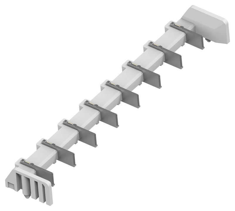 Buchanan - TE Connectivity 2318136-8 Terminal Block Poke-In Header 8 mm Ways 5 A 250 V Surface Mount Right Angle