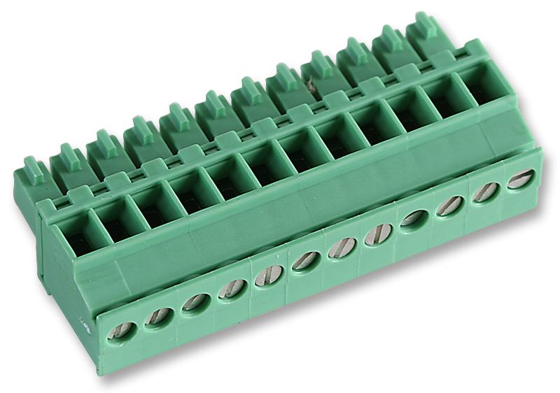 Phoenix Contact MCVR 15/12-ST-35 Pluggable Terminal Block 3.5 mm 12 Ways 28AWG to 16AWG 1.5 mm&Acirc;&sup2; Screw 8 A