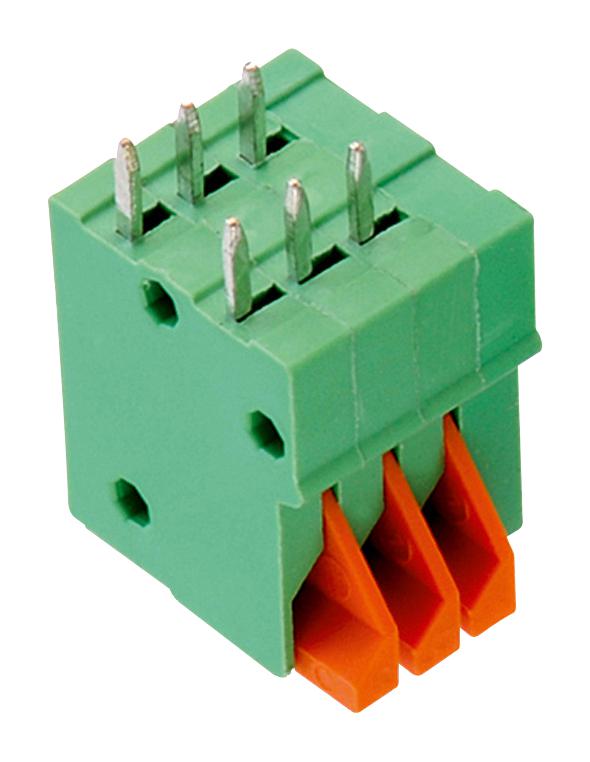 Wurth Elektronik 691403900004B Wire-To-Board Terminal Block 2.54 mm 4 Ways 26 AWG 20 0.518 mm&Acirc;&sup2; Push In Lock