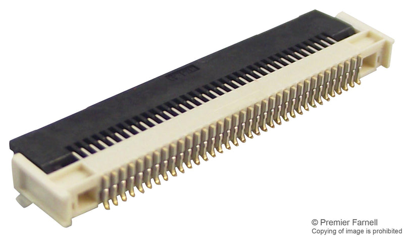 Molex 505110-3591 505110-3591 FFC / FPC Board Connector ZIF 0.5 mm 35 Contacts Receptacle Easy-On 505110 Surface Mount