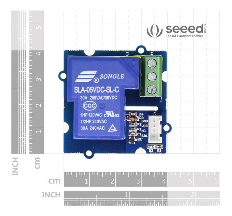 Seeed Studio 103020012 Relay Spdt 30A 250VAC