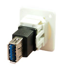 Cliff Electronic Components CP30205NXW CP30205NXW USB Adapter Plain Hole Type A Receptacle 3.0 FT