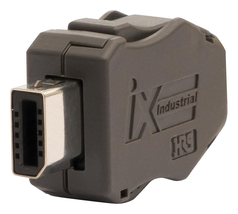 HIROSE(HRS) IX30G-A-10S-CV(7.0) Modular Connector Plug 1 x (Port) 10P10C Cat5 Cat6a Cable Mount