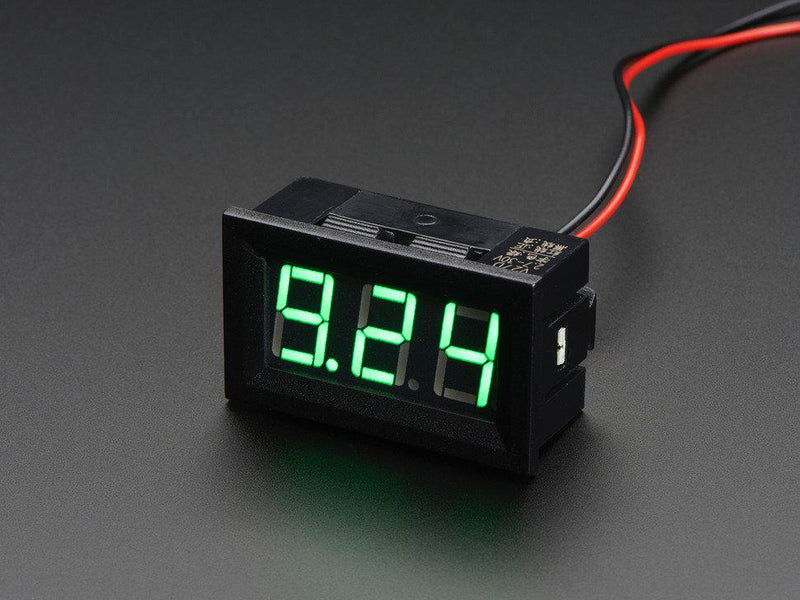 Adafruit 575 Panel Volt Meter 4.5 TO 30 VDC 68X4793