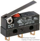 ZF Electronics DC1C-A1LB. DC1C-A1LB. Microswitch Hinge Lever Spdt 5A 250V