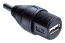 Amphenol LTW UA-20AMFM-SL7A01 USB Cable Type A RCPT-FREE END 1M