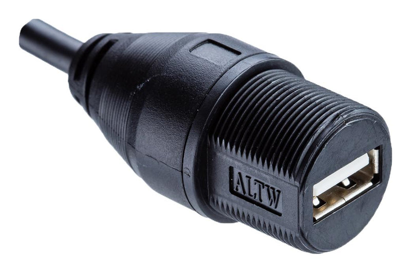 Amphenol LTW UA-20AMFM-SL7A01 USB Cable Type A RCPT-FREE END 1M