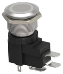 TE Connectivity AVH22MSSFEB122604 Vandal Resistant Switch AVH Series 22.2 mm Spdt Momentary Flat Natural