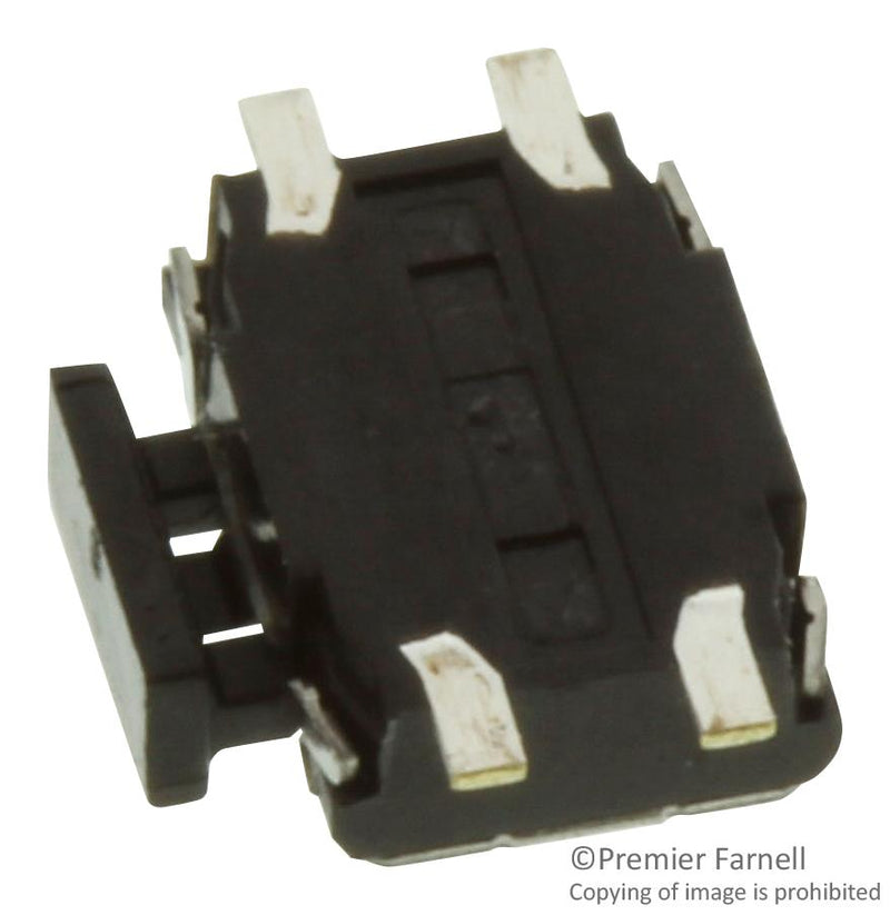 Multicomp PRO MCPTF-V MCPTF-V Tactile Switch Mcpt Side Actuated Surface Mount Rectangular Button 220 gf 50mA at 12VDC