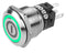 EAO 82-5151.2134.B001 82-5151.2134.B001 Vandal Resistant Switch Engraved On / Off 82 19 mm Spdt Maintained Round Flush