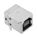 Wurth Elektronik 61410416121R 61410416121R USB Connector Type B 2.0 Receptacle 4 Ways Through Hole Mount Right Angle New