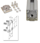 RK ROSE+KRIEGER 4014402 Foot Connection Plate M8