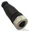 TE CONNECTIVITY T4110012081-000 Sensor Connector, 8 Pole, M12, Receptacle, M12, Receptacle, 8 Contacts, Screw Socket