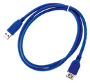 Wurth Elektronik 692901100001 USB Cable Type A Plug 1 m 3.3 ft 3.0 Blue