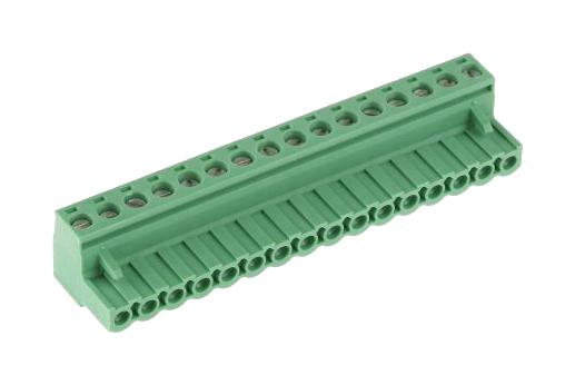 Phoenix Contact MSTB 25/16-ST-508 MSTB 25/16-ST-508 Pluggable Terminal Block 5.08 mm 16 Ways 24AWG to 12AWG 2.5 mm&Acirc;&sup2; Screw 12 A