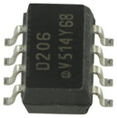 Vishay ILD206T. Optocoupler Transistor 3000VRMS