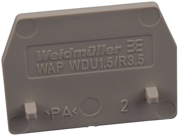 Weidmuller 1754190000 END Plate WDU/WDK Series Terminal Block