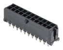 Molex 43045-2214 Pin Header Power 3 mm 2 Rows 22 Contacts Through Hole Straight Micro-Fit 3.0 43045 Series