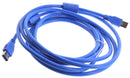 L-COM U3A00073-3M USB Cable 3.0 A PLUG-A Plug BLU 9.8FT