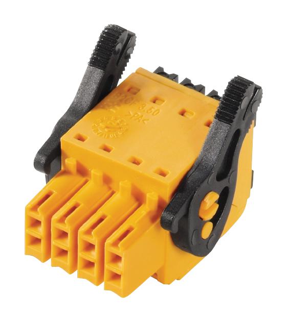 Weidmuller 1278340000 Pluggable Terminal Block 3.5 mm 24 Ways 26 AWG 16 1.5 mm&sup2; Push In