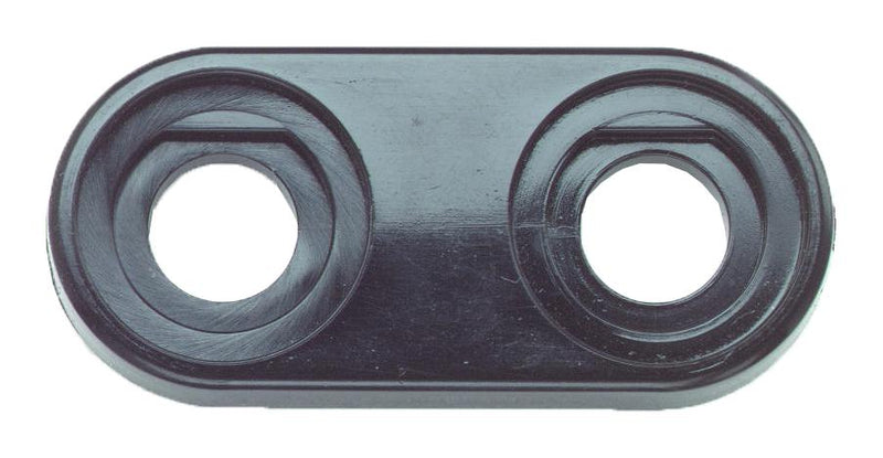 Pomona 4654-0 Test Accessory Black Mounting Base Connectors - Banana Jacks