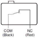 Omron Electronic Components D2HW-C202MRS Microswitch Subminiature Pin Plunger SPST-NC Wire Leaded 2 A 12 VDC