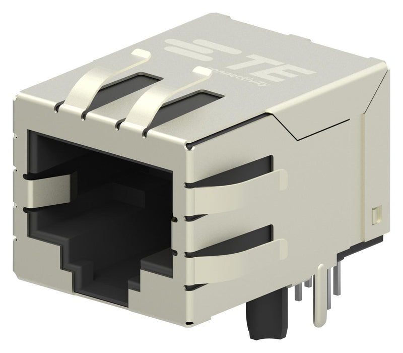 TE Connectivity 2301994-7 Modular Connector RJ45 Jack 8 Contacts Ways Magjack Series Cat6