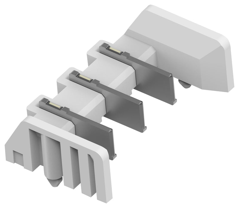 Buchanan - TE Connectivity 2318770-3 Terminal Block Poke-In Header 5 mm 3 Ways A 250 V Surface Mount Right Angle