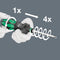 Wera 826 T KRAFTFORM TURBO HEX BIT Holder 146MM